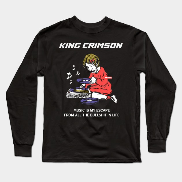 King crimson Long Sleeve T-Shirt by Umehouse official 